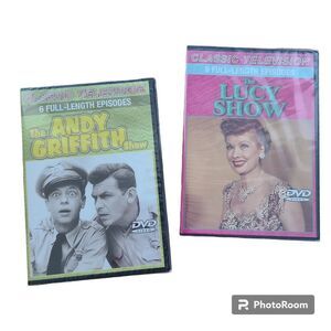 Vintage NWT Classic Television DVD Lot Includes Andy Griffith and Lucy Shows